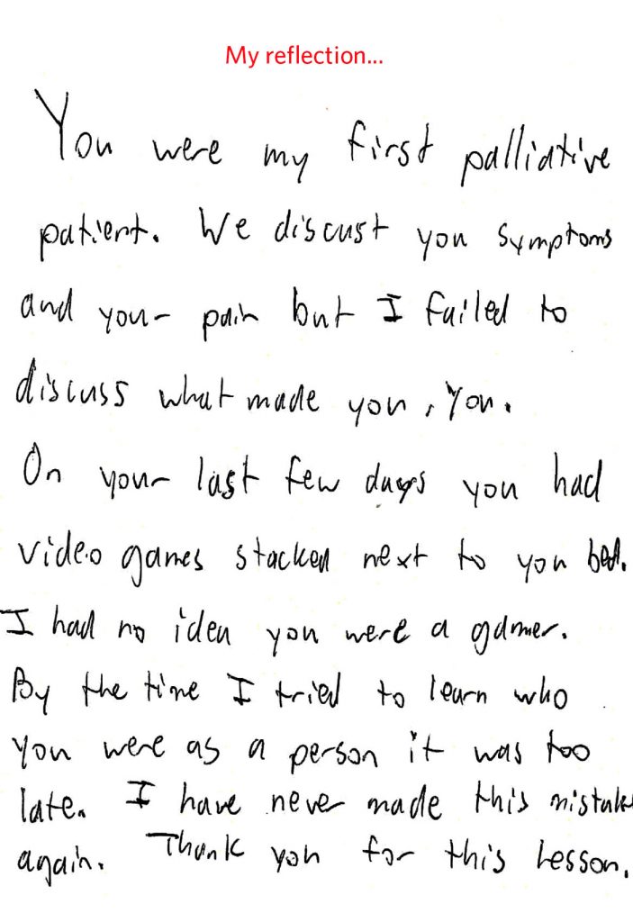 HPCO_You_were_my_first_palliative_patient